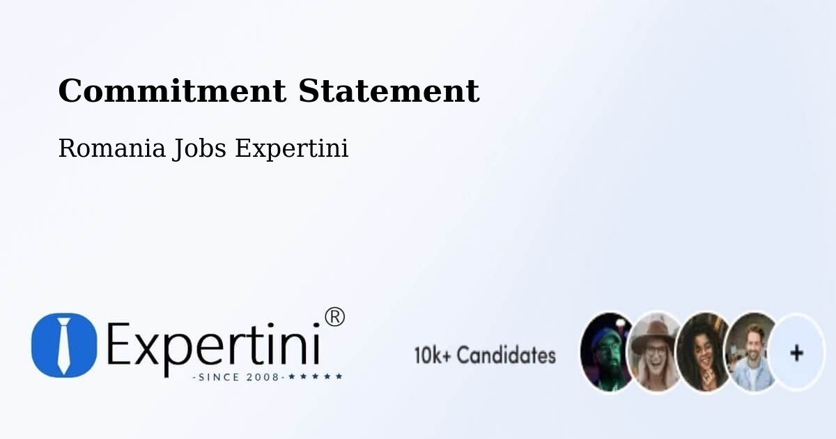 Corporate Commitment – Municipiul Vaslui - Romania Jobs Expertini